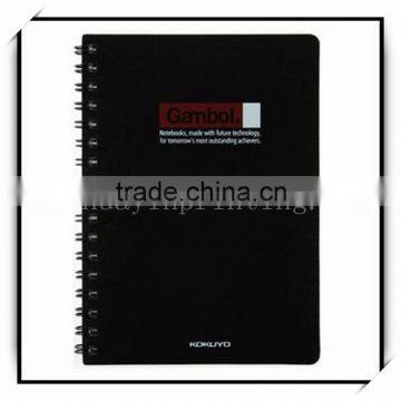 custom wire binding notebook/ soft cover notebook