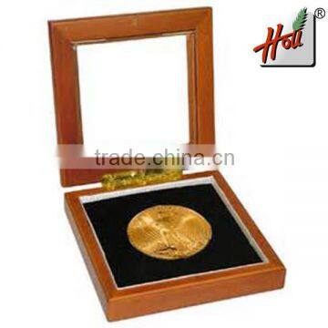 2015Hot Handcrafted Custom Wooden Box for Coin Gift HCGB8021