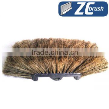 soft boar bristle and hog hair water flow car wash brush