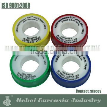 Waterproof 100% PTFE Thread Sealing Tape For Pipe Fitting