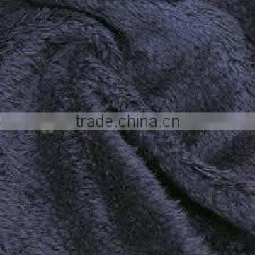 100%polyester dark blue coral fleece fabric for blanket