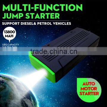 Ultra-thin jump starter 16800mAh&13800mAh for 12V Cars auto parts in china