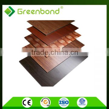 Greenbond reliable performance wall covering aluminium composite panel