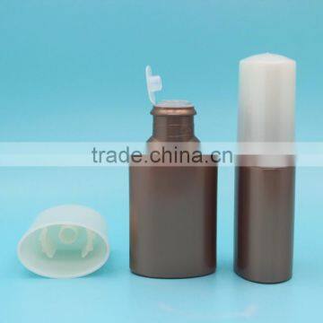 Small cosmetic bottle with plug , custom plastic PET bottle