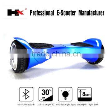 HX electric scooter 2 wheel self-balancing from China manufacture 10 inch self balancing scooter