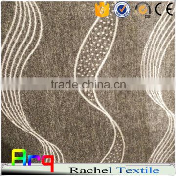 grey color abstract design acrylic chenille pure modern style hotel home use