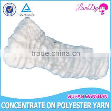 china factory cheap polyester hank yarn