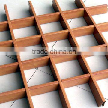 Aluminum grained wood cell ceiling/grille ceiling tiles