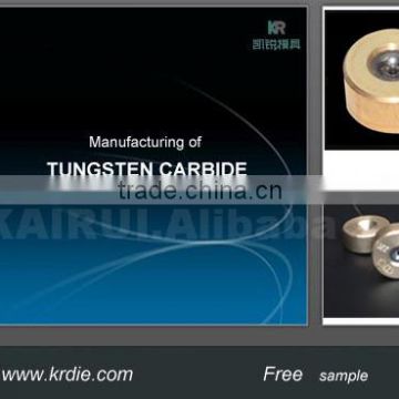 tungsten carbide die for drawing wire steel wire drawing die drawing mould