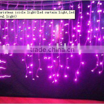 LED Icicle Light/little curitain light-purple