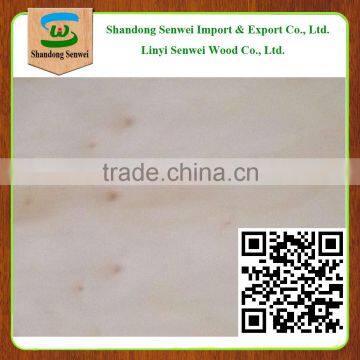 E2 glue packing grade poplar plywood 1mm for sale