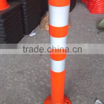 High Quality Orange PU Plastic Flexible Road Post