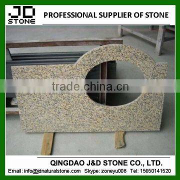 yellow tiger skin granite vanities/ tiger skin vanity top