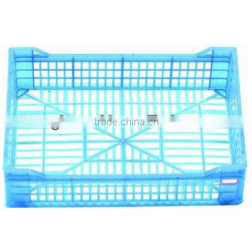 high quality good design blue plastic bread box injection mould