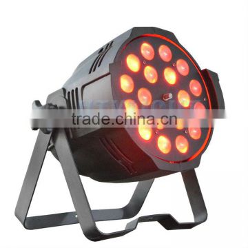 led zoom par 18* 18W 5in1 rgbwa for Wedding backdrop
