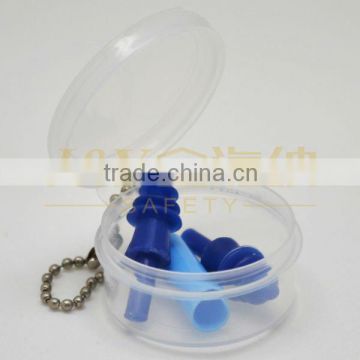 Earplug in transparence plastic box