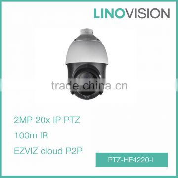 2MP H.265 20X Zoom 100m IR Network IP PTZ Support EZVIZ cloud P2P