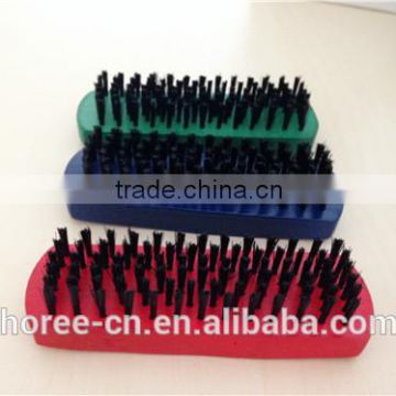 beautiful and good quality colored wooden cleaning brush with plastic hair