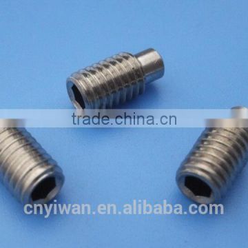 original stainless steel hollow bolt and screw with nylock nuts