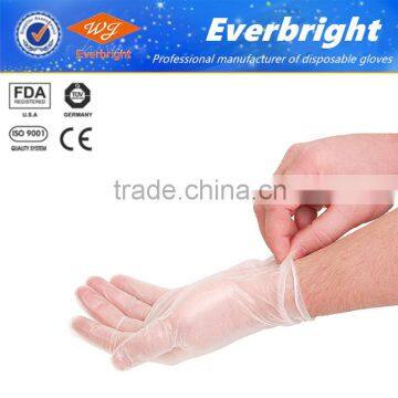 CE / FDA / ISO approved Disposable Gloves Vinyl , Vinyl gloves for food