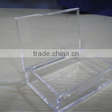 Bespoke clear acrylic soap case