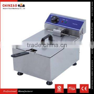 Stainless steel kitchen equipment Desktop electric fryer restaurant deep fryers