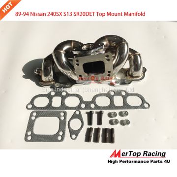Mertop Top Mount Manifold For 89-94 Nissan 240SX S13 SR20DET Turbo Manifold