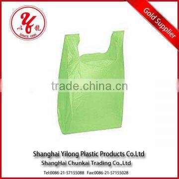 plastic t-shirt bag/hdpe t-shirt bag