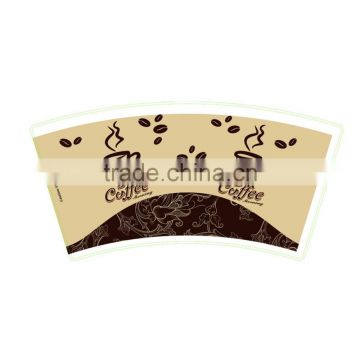 food grade 7oz coffee paper cup fan blank check paper