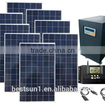 BPS-8000W solar panels for home use solar systems