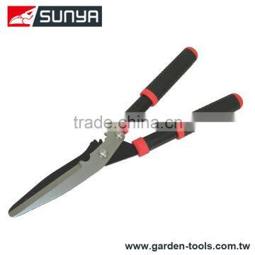 shaping shrub wavy steel blade gear action hedge shears