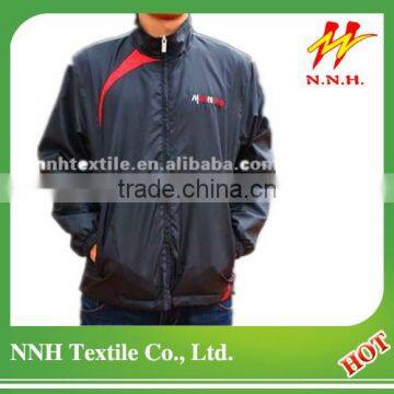 newest polyester rain jacket mens jacket