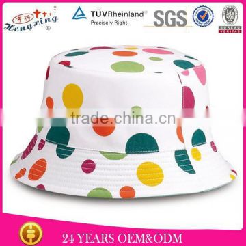 Wholesale Design Your Own 100% Cotton Polo Bucket Hats Wholesale Tie Dyed Bucket Hat Custom Print Bucket Hat