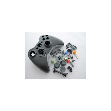Full Replacement Housing Case for Xbox 360 Wireless Controller - Black