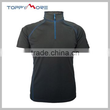 T1436 T Shirt Wholesale China 1/4 Zip Sport Dry Fit Running T Shirts