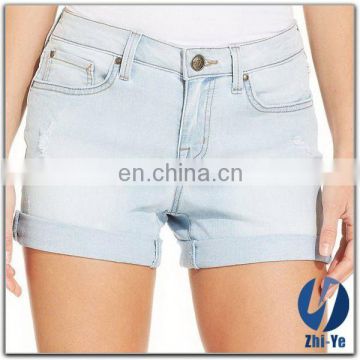 jeans export fashion design high waist shorts for women