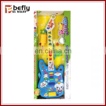 Lovely guitar toy musical set with microphone