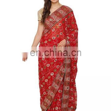 indian traditional saree ethnic sari indian fancy ready to wear sari party dress