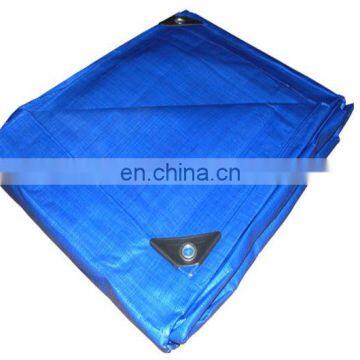 blue canvas cover plastic canvas pe tarpaulin truck chassis cover