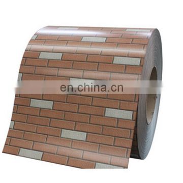 Brick line series   prepainted Color coated galvanized corrugated roofing steel iron sheet PPGI PPGL