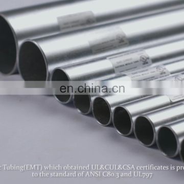 emt pipe specifications UL797 supplier tubo conduit emt 2