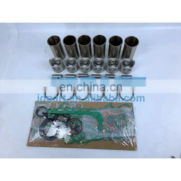 W06D Engine Overhaul Kit With Cylinder Piston Rings Liner Cylinder Gasket Set For Hino