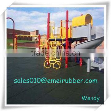 outdoor rubber flooring/ playground rubber flooring