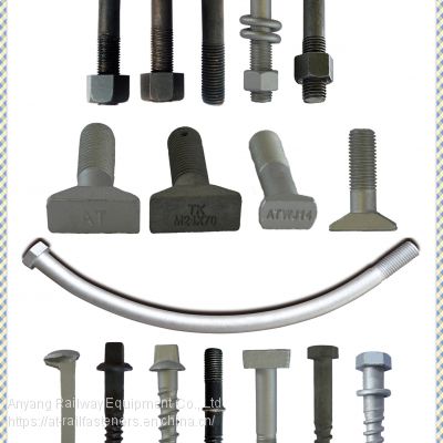 Rail Bolts, Fish Bolts, Track Bolts, Anchor Bolts, Rail Spikes, Cut Track Spikes, Joint Bolts for railway