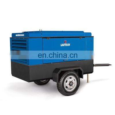 Liutech LUY100-10 8 bar screw type energy saving air compressor for industrial
