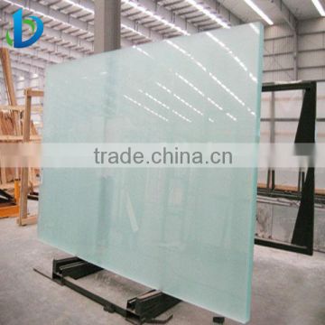 Clear float glass building materials