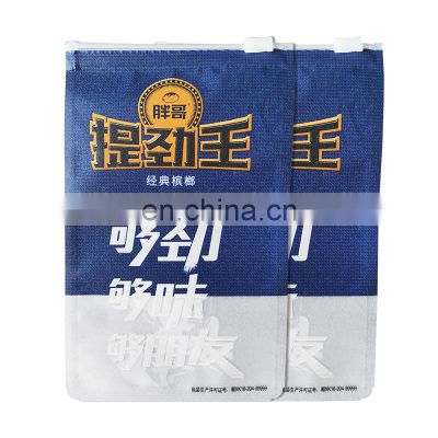 hot sale three sided sealing food slider packaging for areca-nut zipper bags