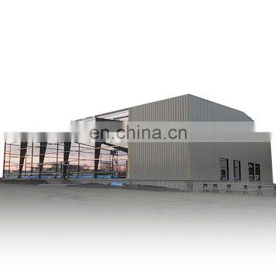 Fast Install Insulated Engineered Steel Big Prefabricated Easy Insulation Commercial Steel Structure Warehouse