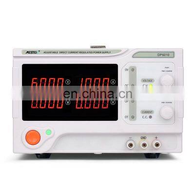 60V 10A High Power Output China Factory Price Custom 60V 10A High Stability Digital Adjustable Switching Lab Test Power Supply