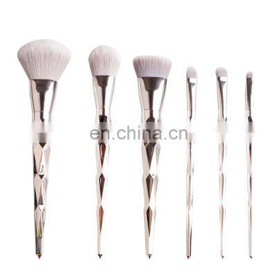 Silver makeup brush makeup kits